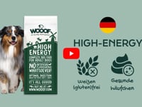 WOOOF High Energy Hundefutter ist ein komplett nat&amp;uuml;rlich gepresstes Hundefutter, ideal f&amp;uuml;r alle aktiven und sportlichen Hunde, sowohl f&amp;uuml;r gro&amp;szlig;e&amp;hellip;