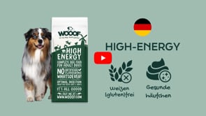 High Energy Hundefutter online kaufen? | WOOOF