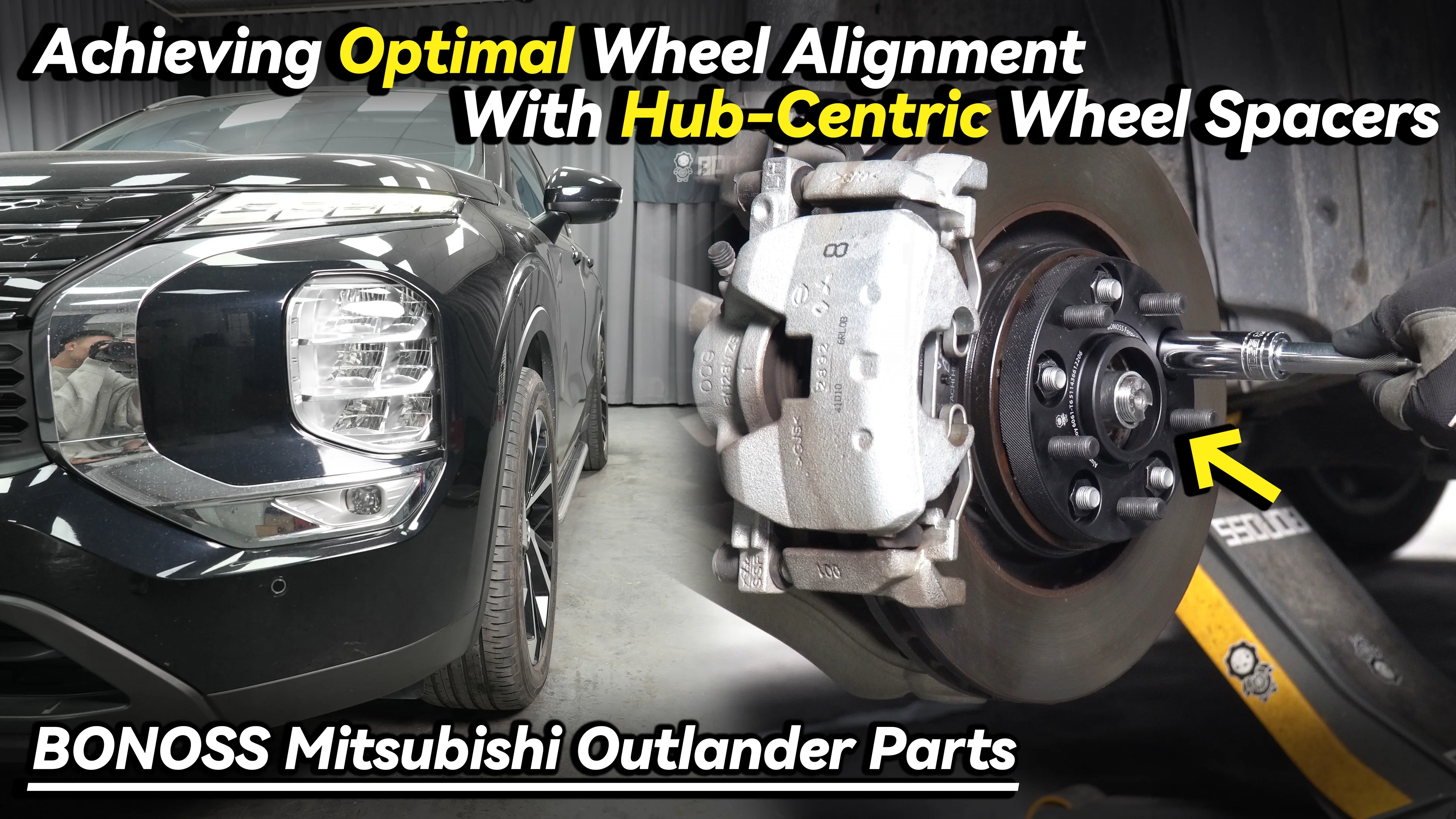 Achieving Optimal Wheel Alignment with BONOSS Hub-Centric Mitsubishi ...