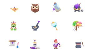 Animated Fantasy Icons Set, a Duotone Icon by Prosymbols (Thumbnail 3 of 3)