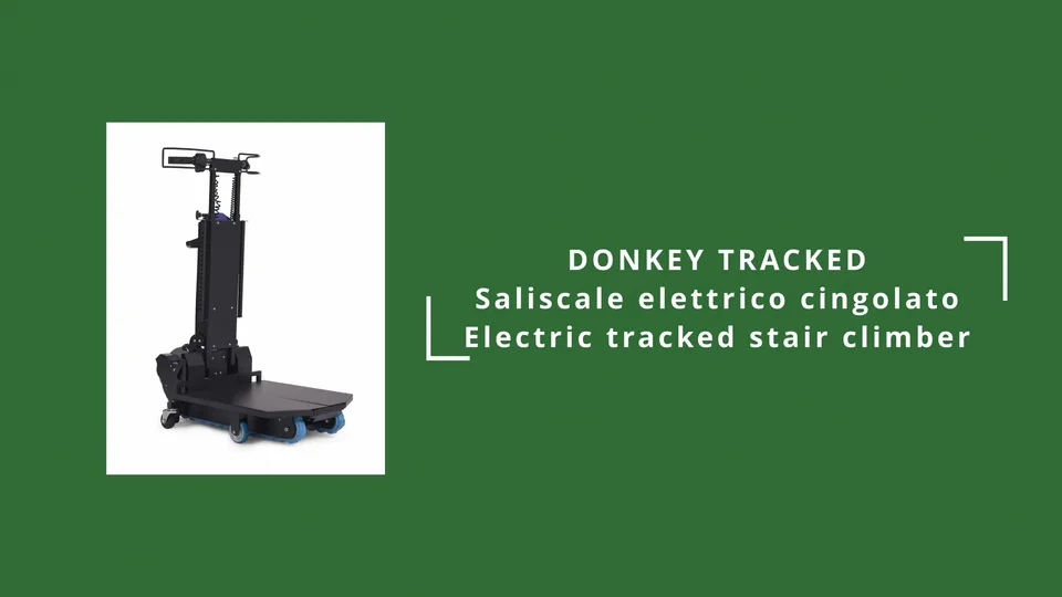 Carrello elettrico for salire le scale, montascale cingolato alimentato a batteria con 6 ruote, carrello pieghevole for mobili for scale, carico 441 libbre for lo spostamento di magazzini di mobili