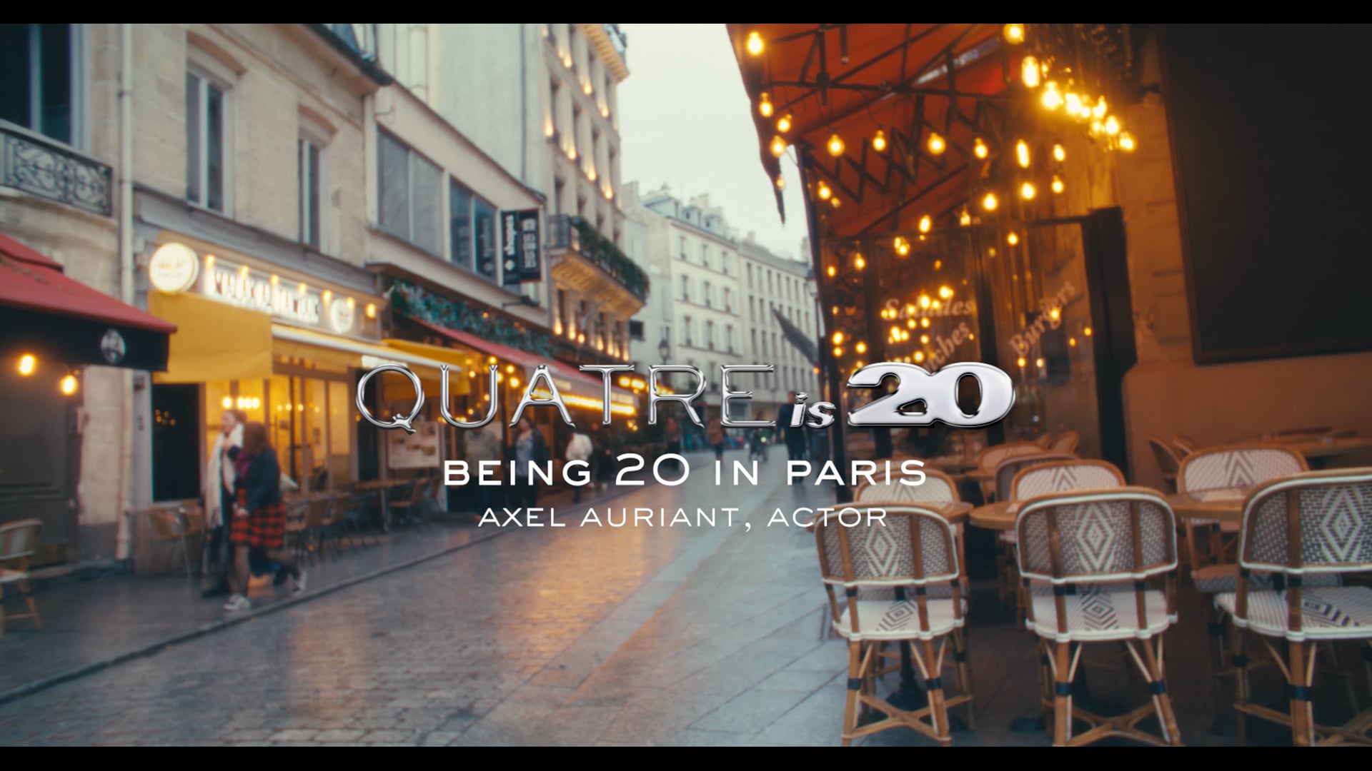 BOUCHERON - QUATRE IS 20 WITH AXEL AURIANT