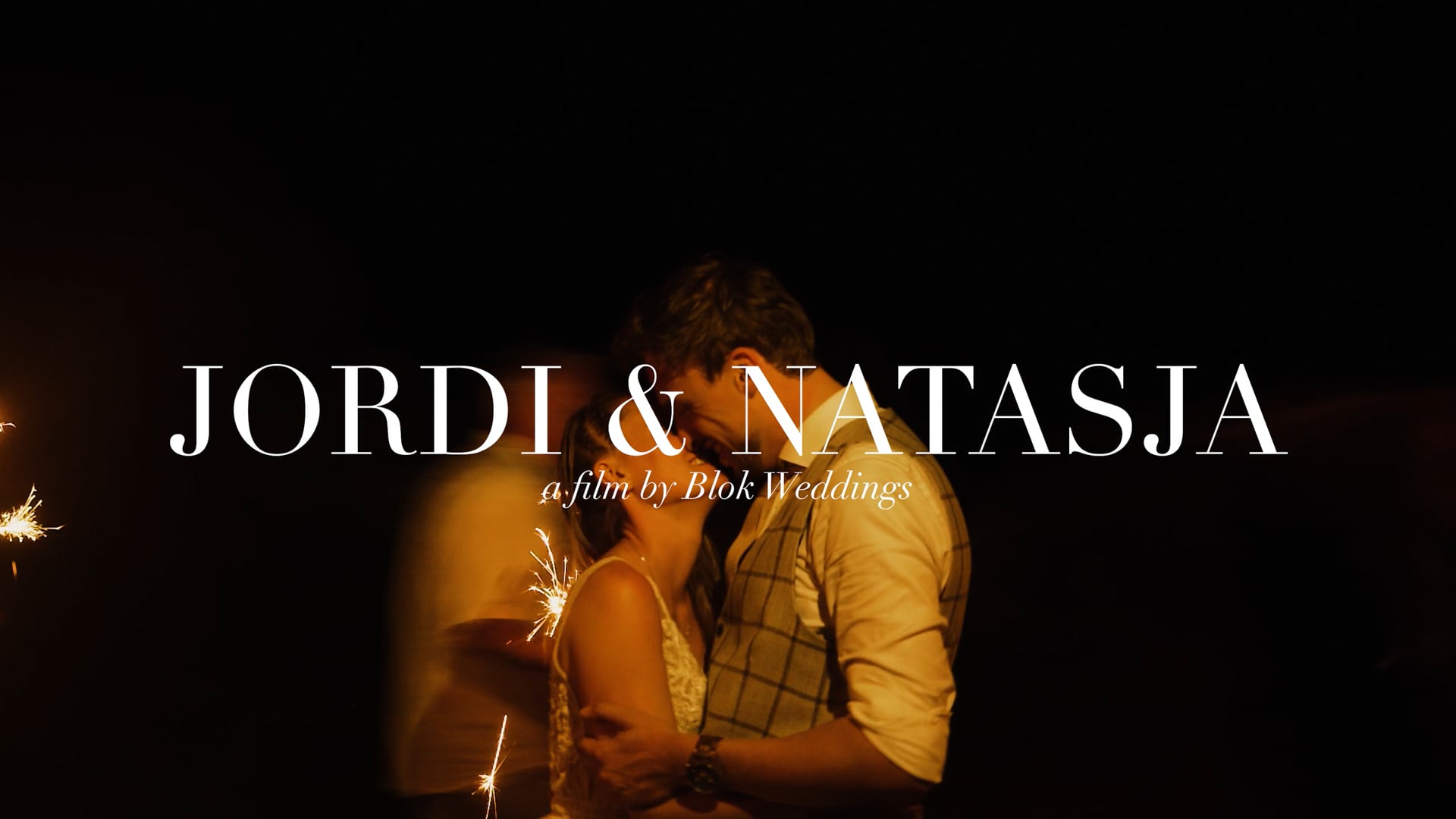 Trouwfilm Jordi & Natasja - Festival wedding