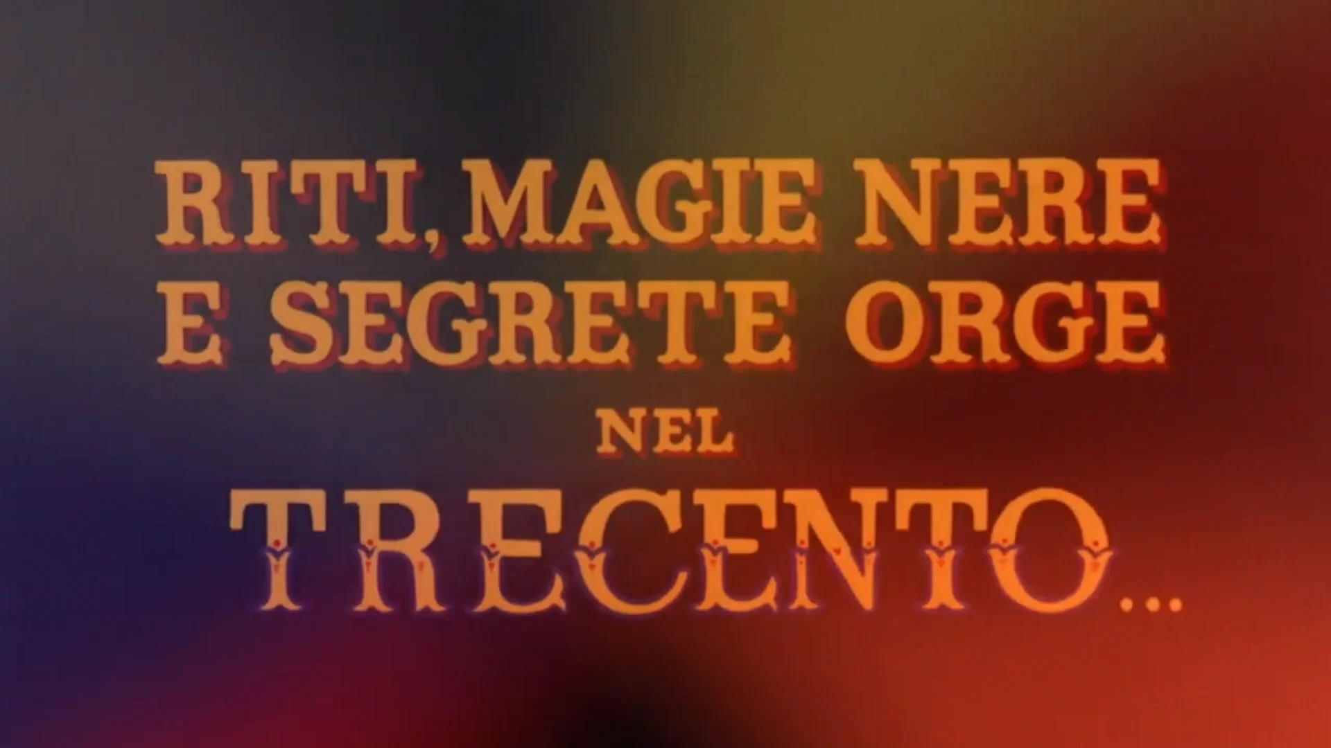 BLACK MAGIC RITES (Renato Polselli, 1973)