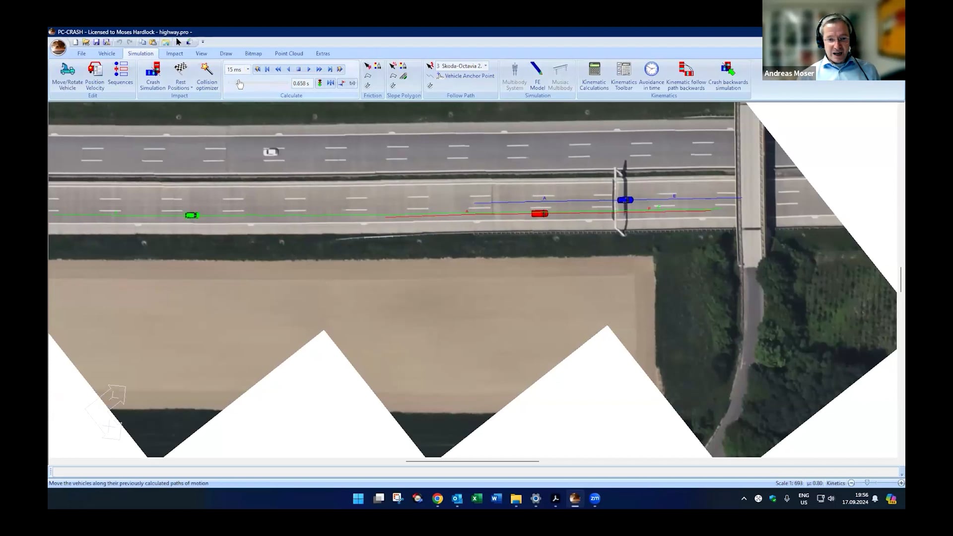 Watch 255 Webinar: Video Analysis using PC-Crash 15.0 Online | Vimeo On ...