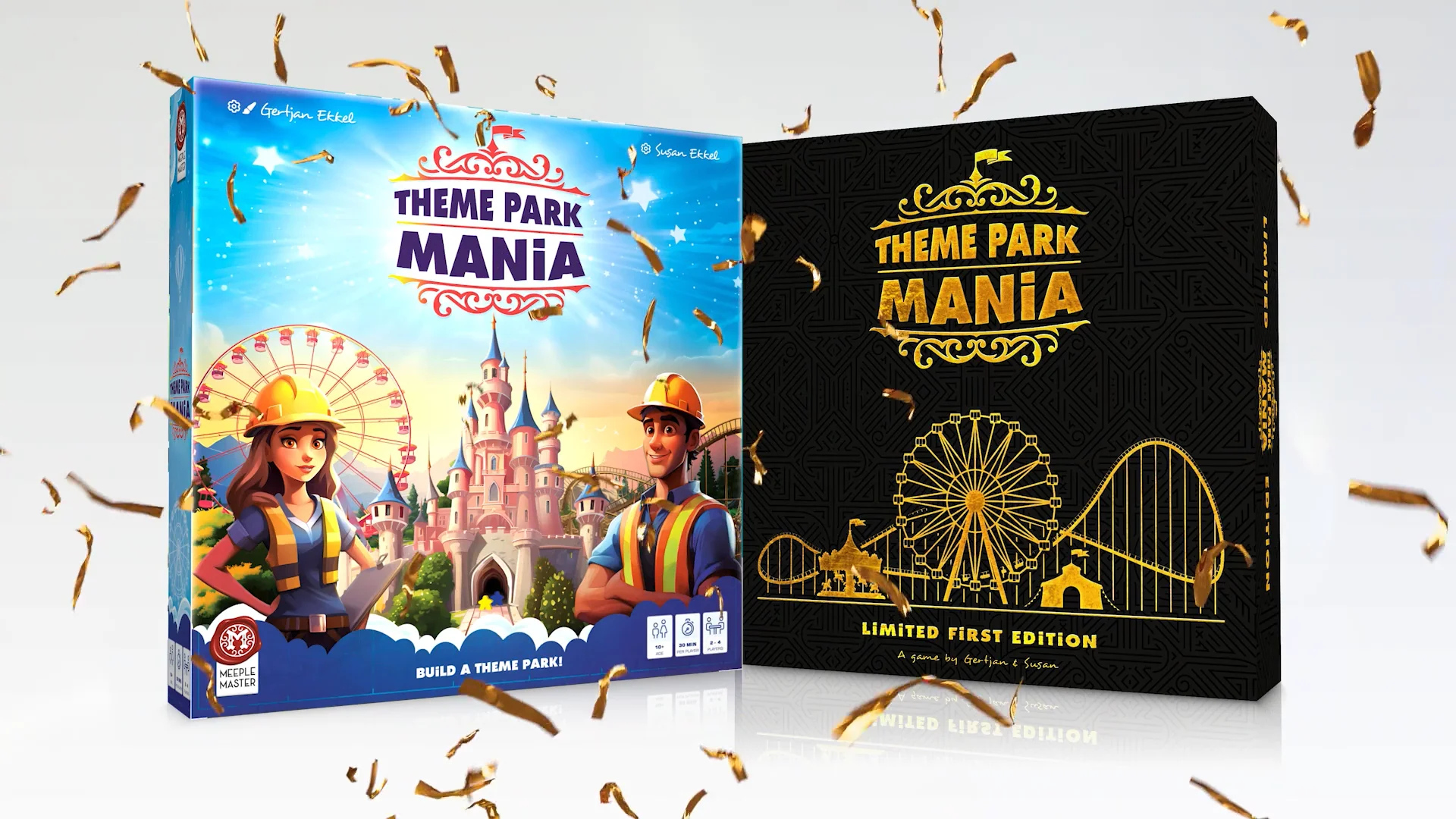 Het nieuwe pretpark bordspel: Theme Park Mania