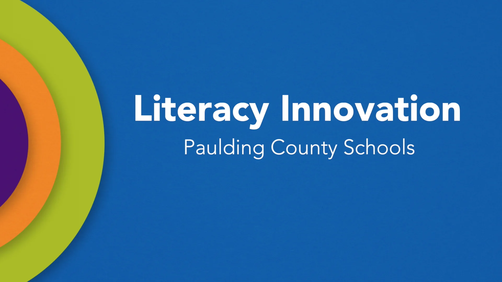 Paulding County - Literacy Innovation