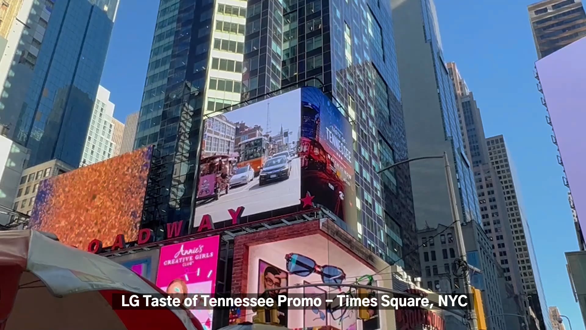 LG Taste of Tennessee Promo Times Square NYC.mp4