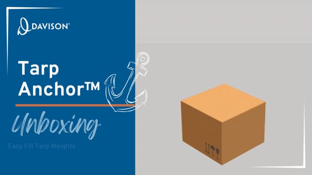 Tarp Anchor™ Unboxing Video