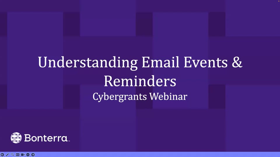 Understanding Email Events & Reminders