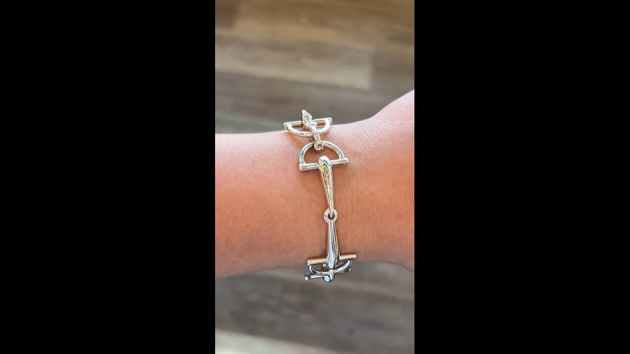 Gucci Horsebit Link Bracelet in Sterling Silver – Filigree Jewelers