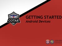 ATAK Getting Started Video Tutorial