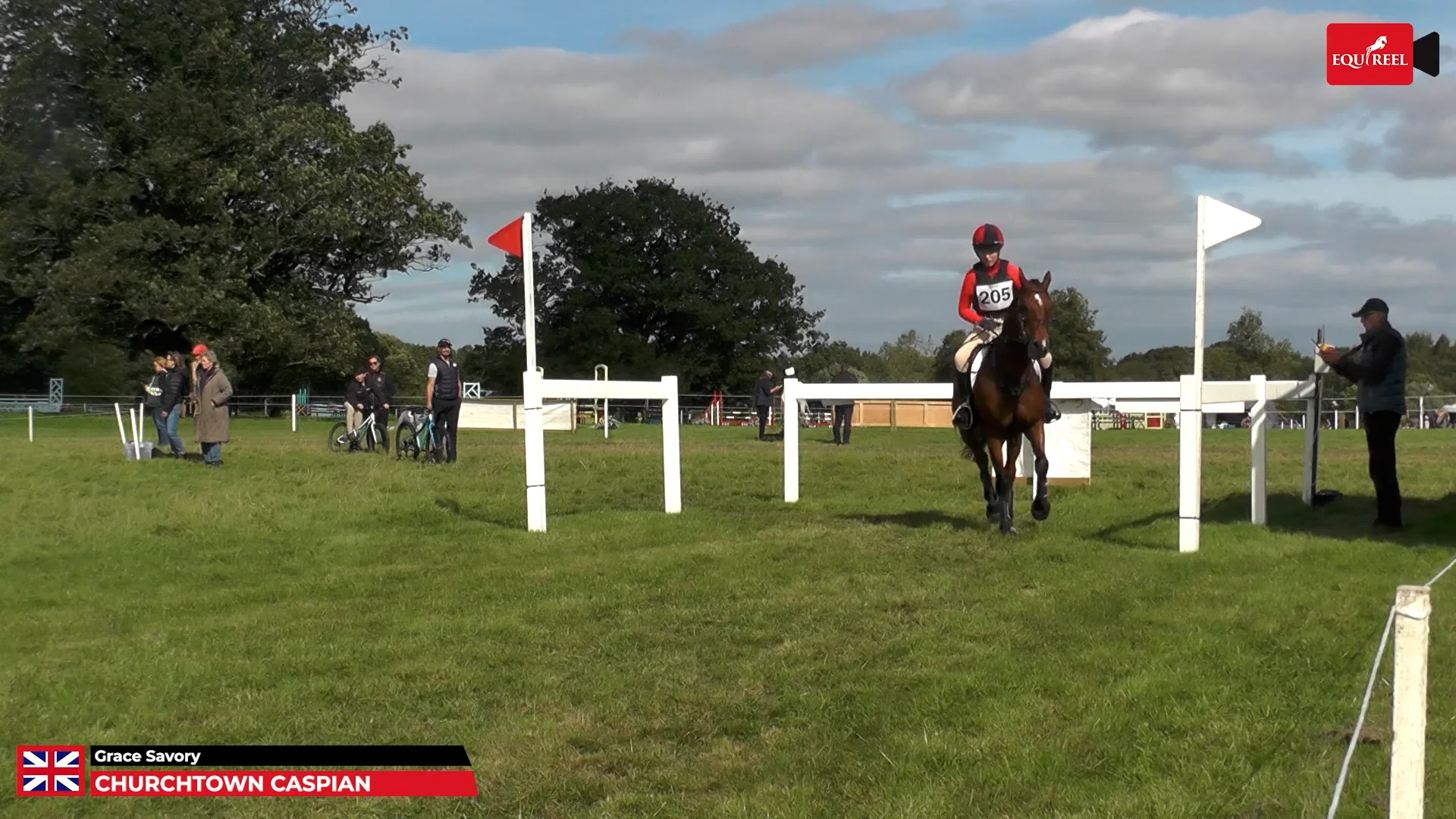 EQUIREEL 205 Grace Savory & Churchtown Caspian at CHILLINGTON HALL (2 ...