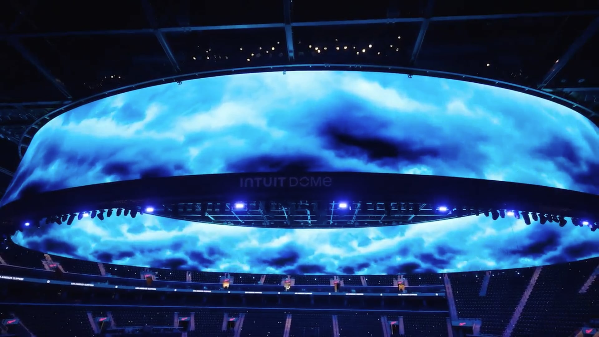 Inuit Dome - L.A. Clippers Halo Scoreboard Opening