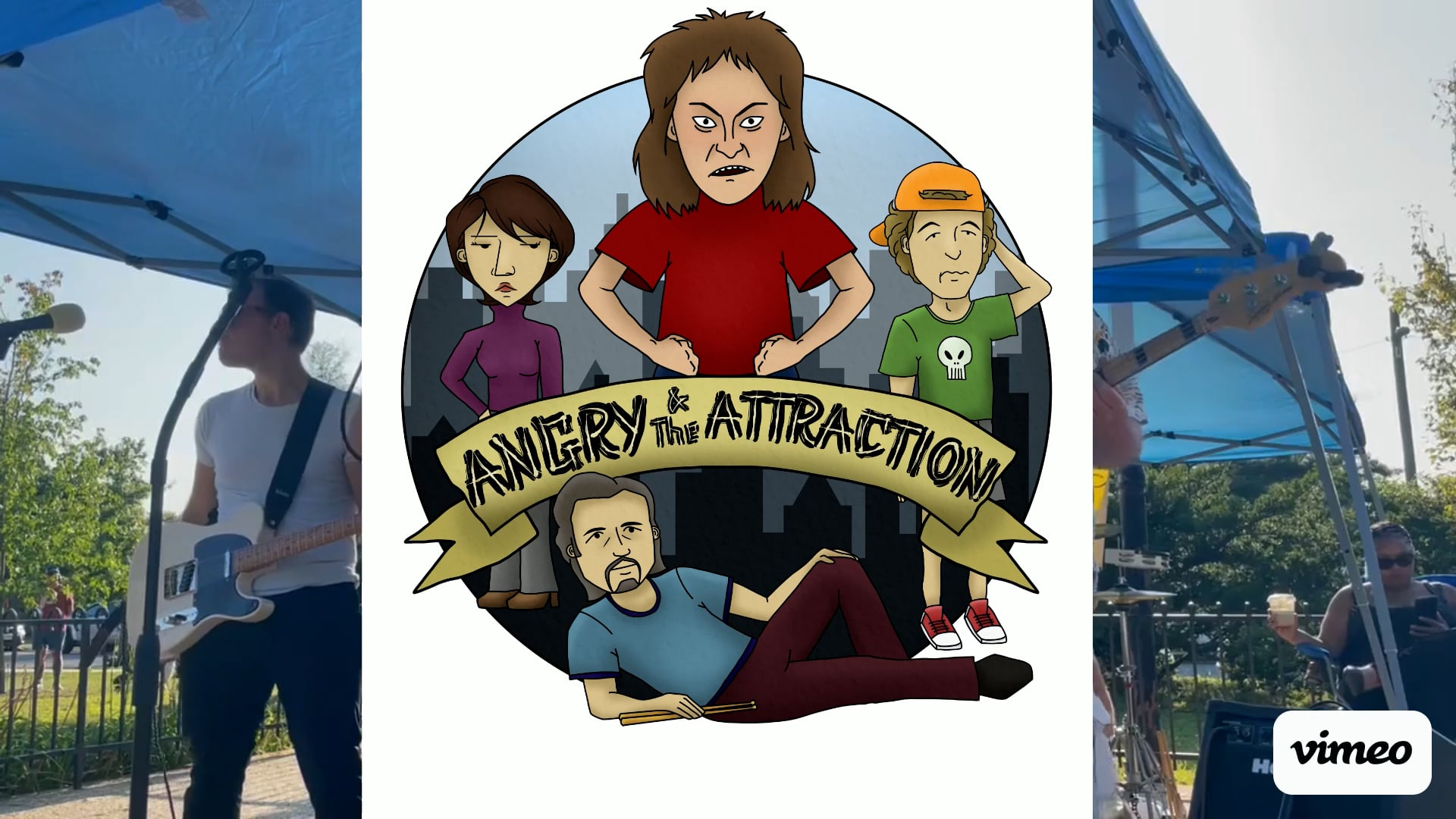 Promotional video thumbnail 1 for Angry & The Attraction