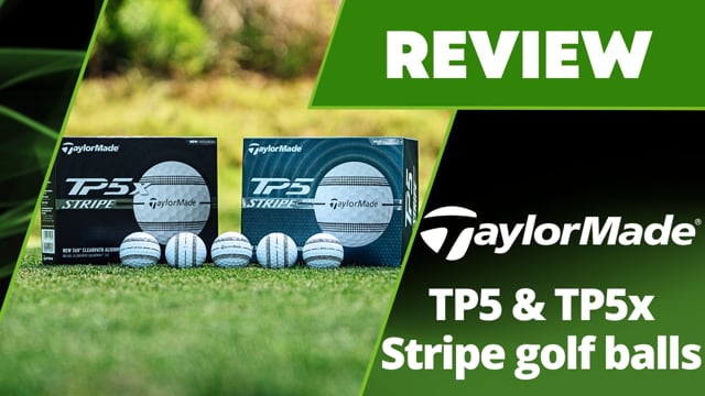 TaylorMade TP5 & TP5x Stripe Golf Balls