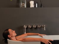 Amphora's REEL bathtub mixer