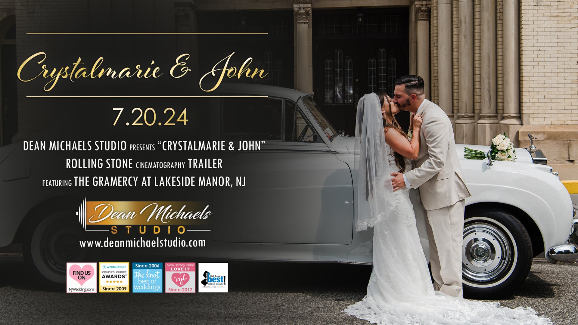 Crystalmarie & John's Wedding Trailer at The Gramercy at Lakeside Manor