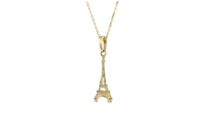 10kt Yellow Gold Eiffel Tower Pendant