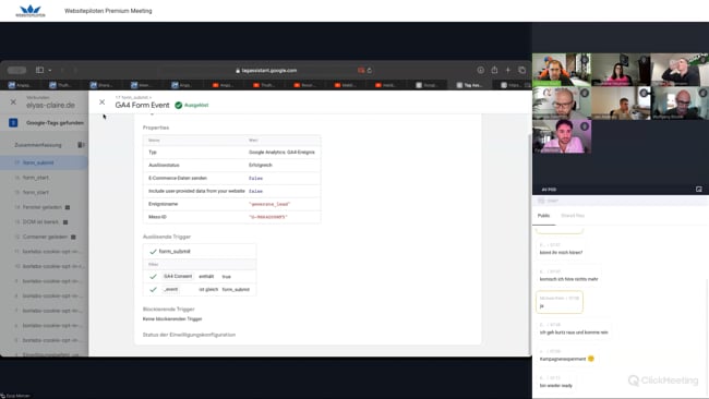 Live-Meeting mit Michael Klein vom 23.09.24
