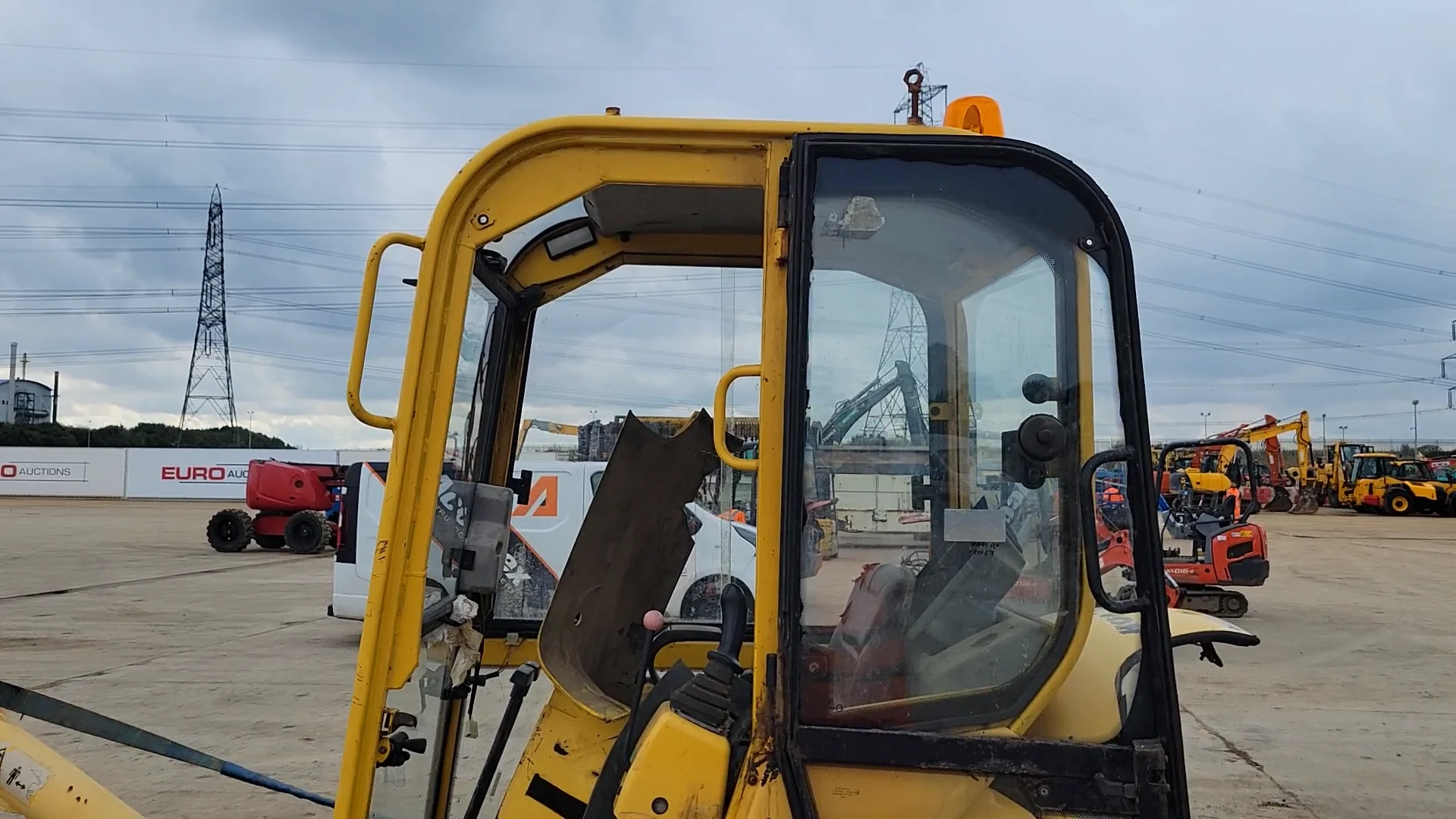 Set D'autocollants / Décalques Komatsu PC15R - Pour Pelle Mécanique, Fabrication UK - Neuf