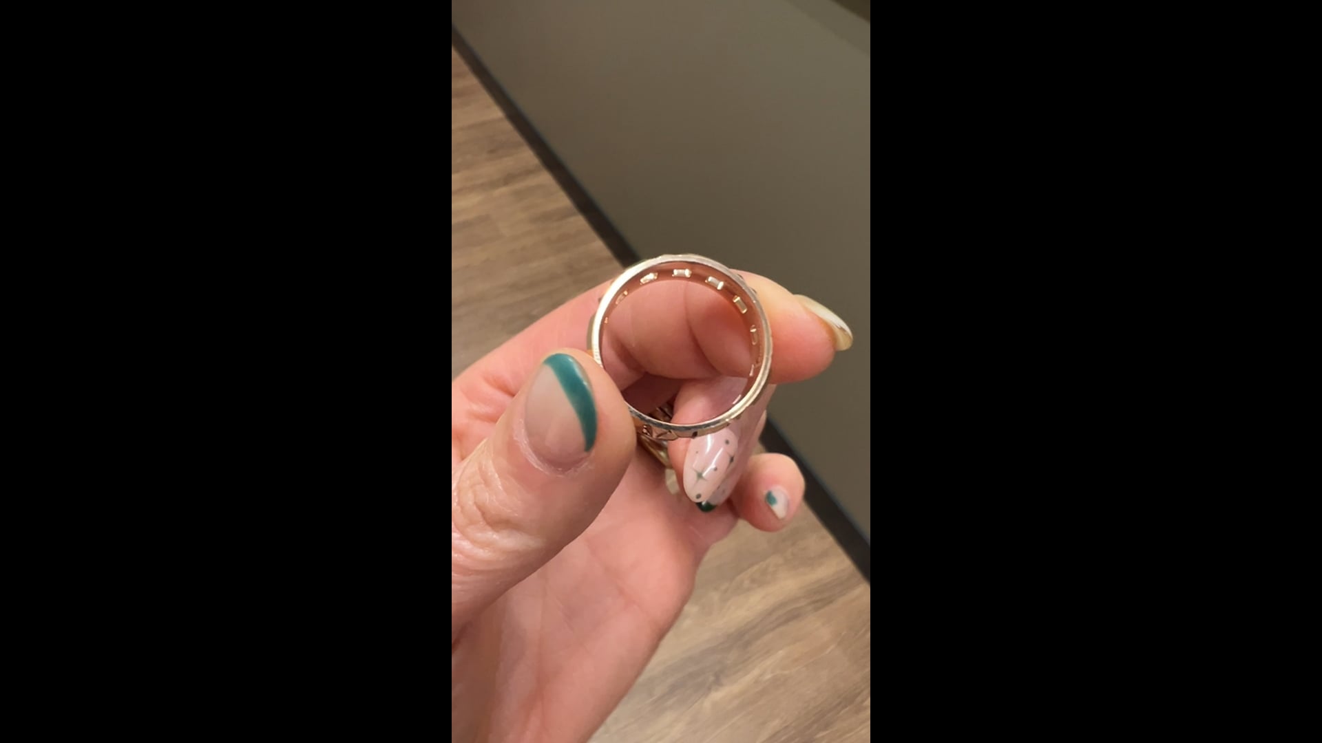 Tiffany and Co. Tiffany T. True 18K Rose Gold Band Ring 8MM For 
