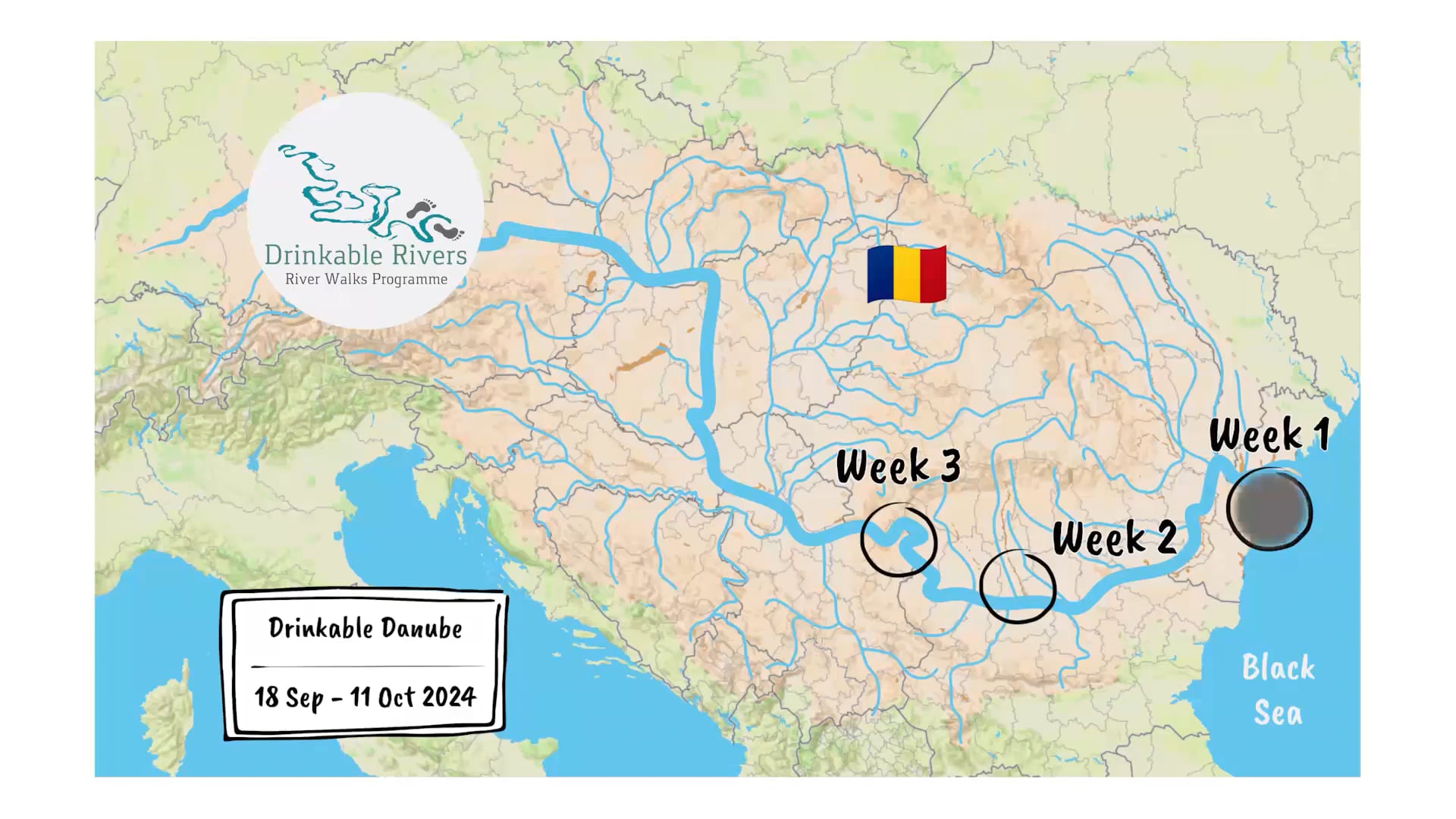 [English] Week 1 Drinkable Danube Walk 2024