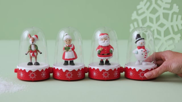 Hallmark Happy Tappers sale Santa Snowman