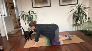 After gardening yoga