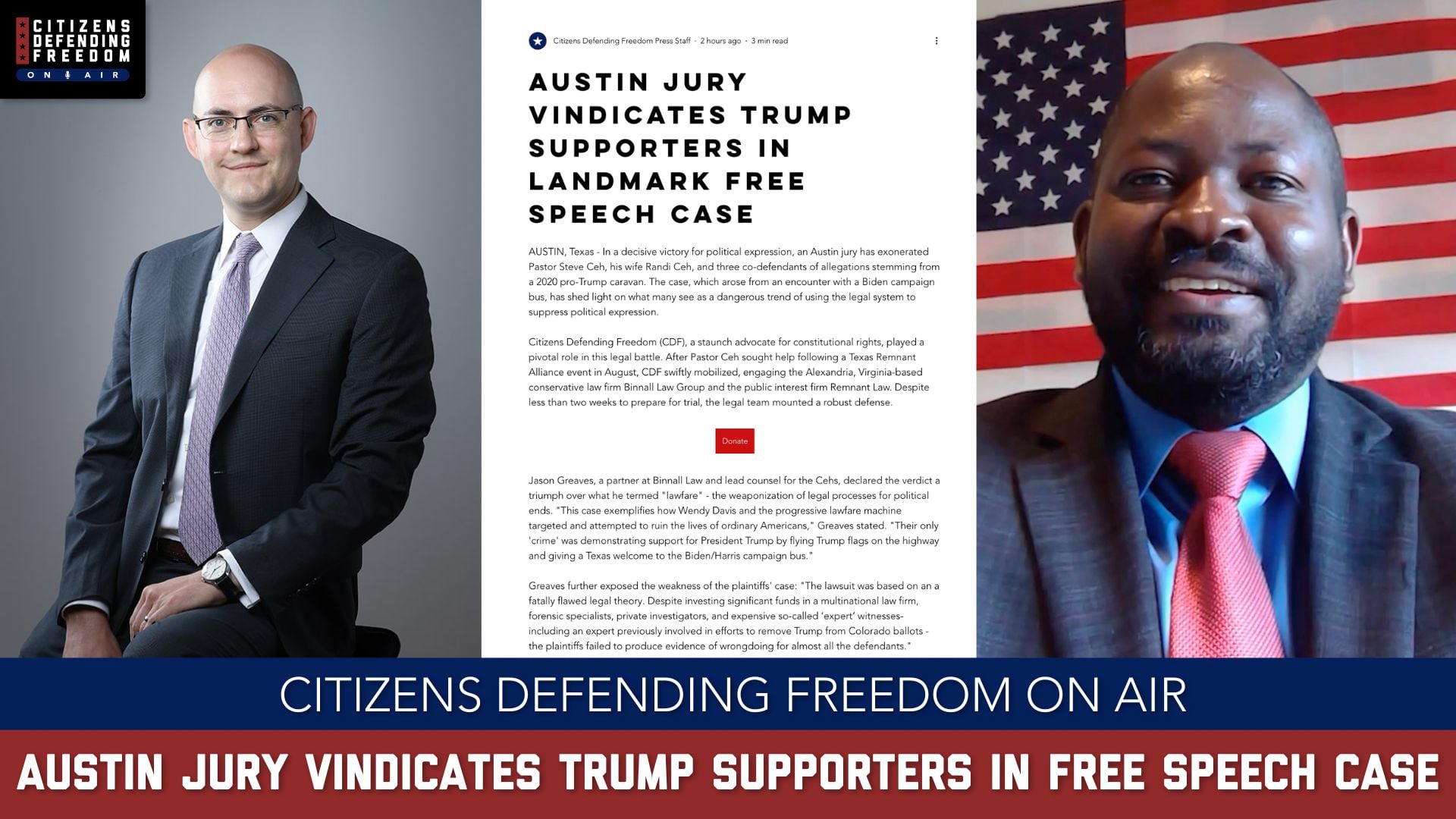 Texas Jury Vindicates Trump Supporters in Landmark Free Speech Case