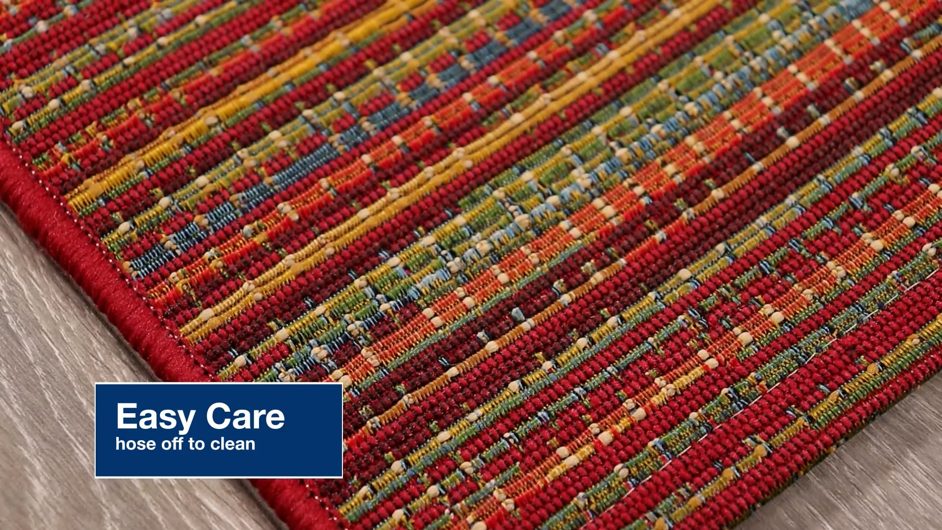 Marina Stripes Indoor/Outdoor Rug, 7'10