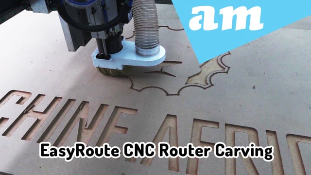 CNC Router for Supawood MDF Engraving, Signage Made Easy with EasyRoute CNC Routers