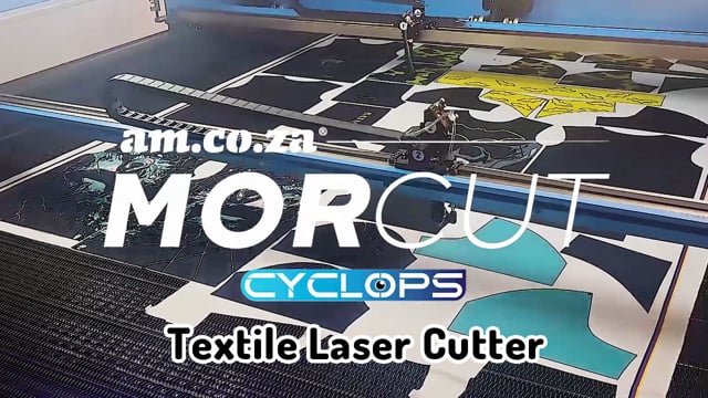 MorCUT Cyclops Textile Laser Contour Cutting Machine for Fabric Industry Cutting Solution