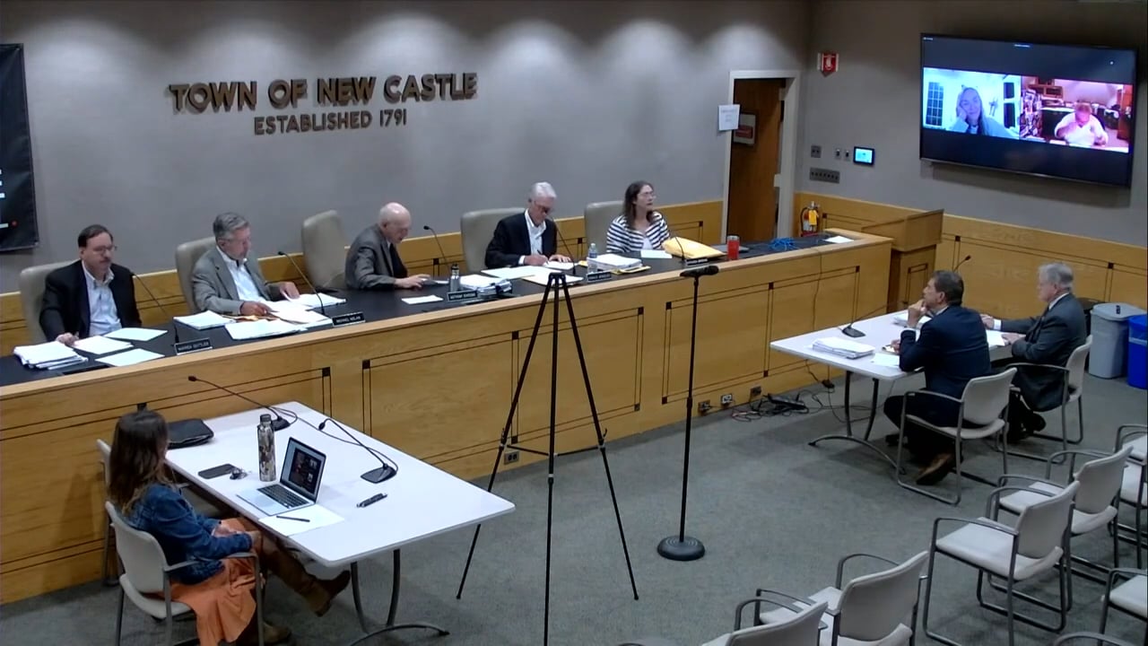 Town of New Castle Zoning Board Meeting 9/25/24