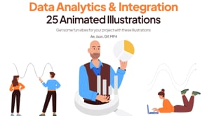 Animated Data Illustration Set, a Technology Illustration by Vectors Market (Thumbnail 4 of 4)