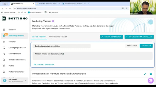 60 Minuten BOTTIMMO - September