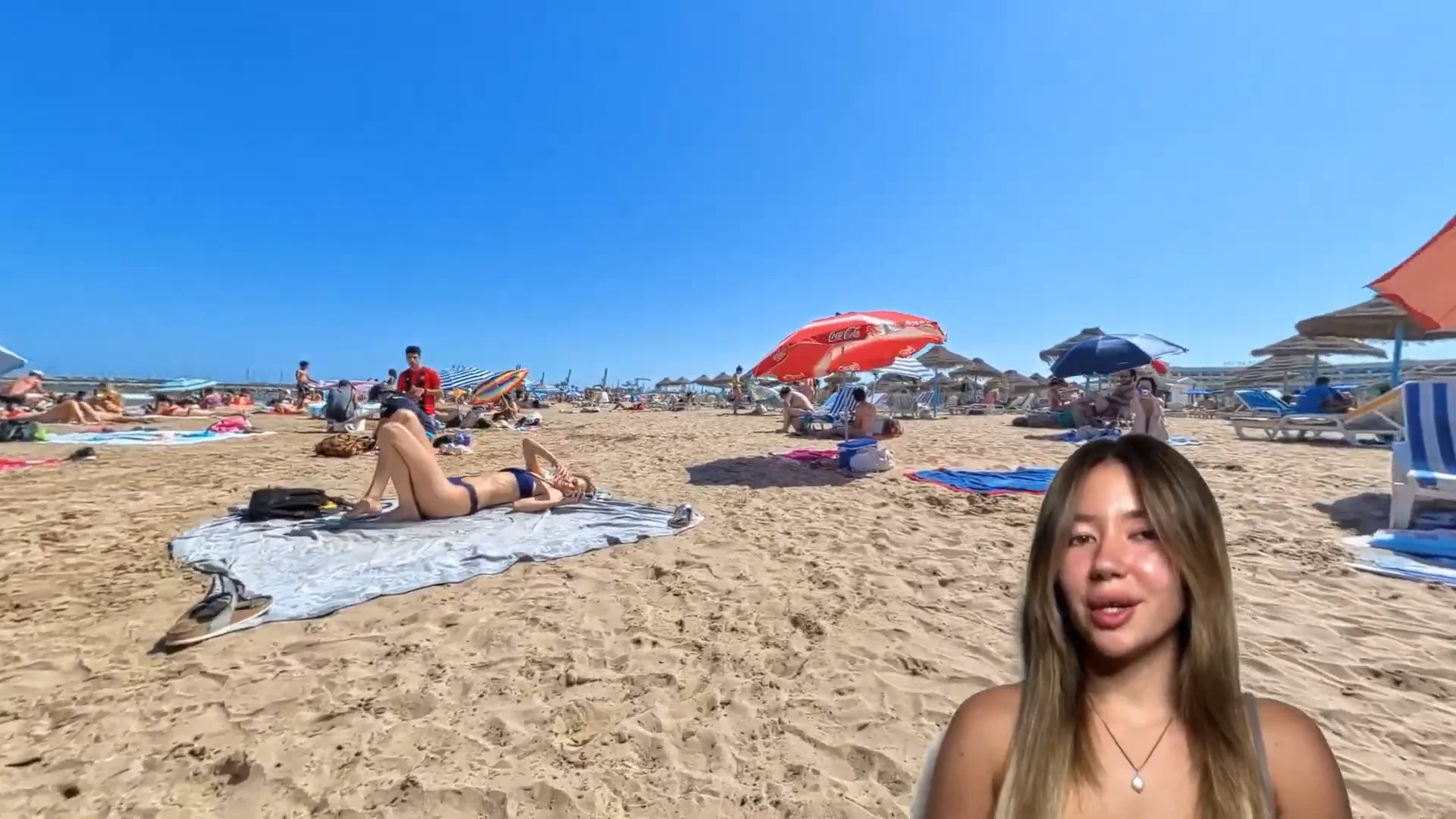 MUST SEE � - Barcelona Beach Spain _ 4K 2024 Walking Tour beach walk