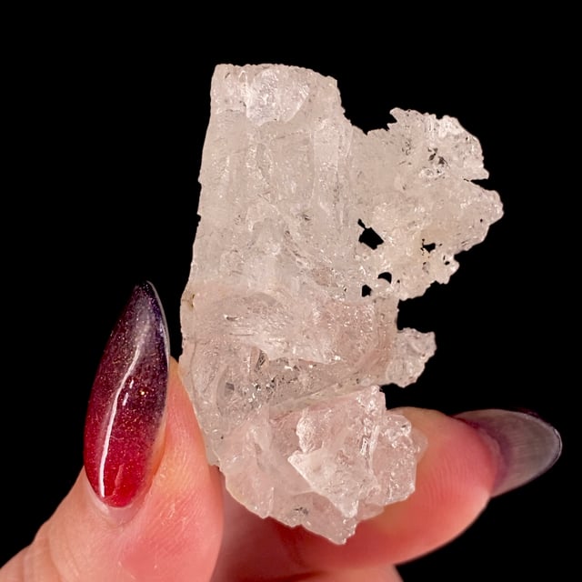 Beryl var: Goshenite (etched crystal)