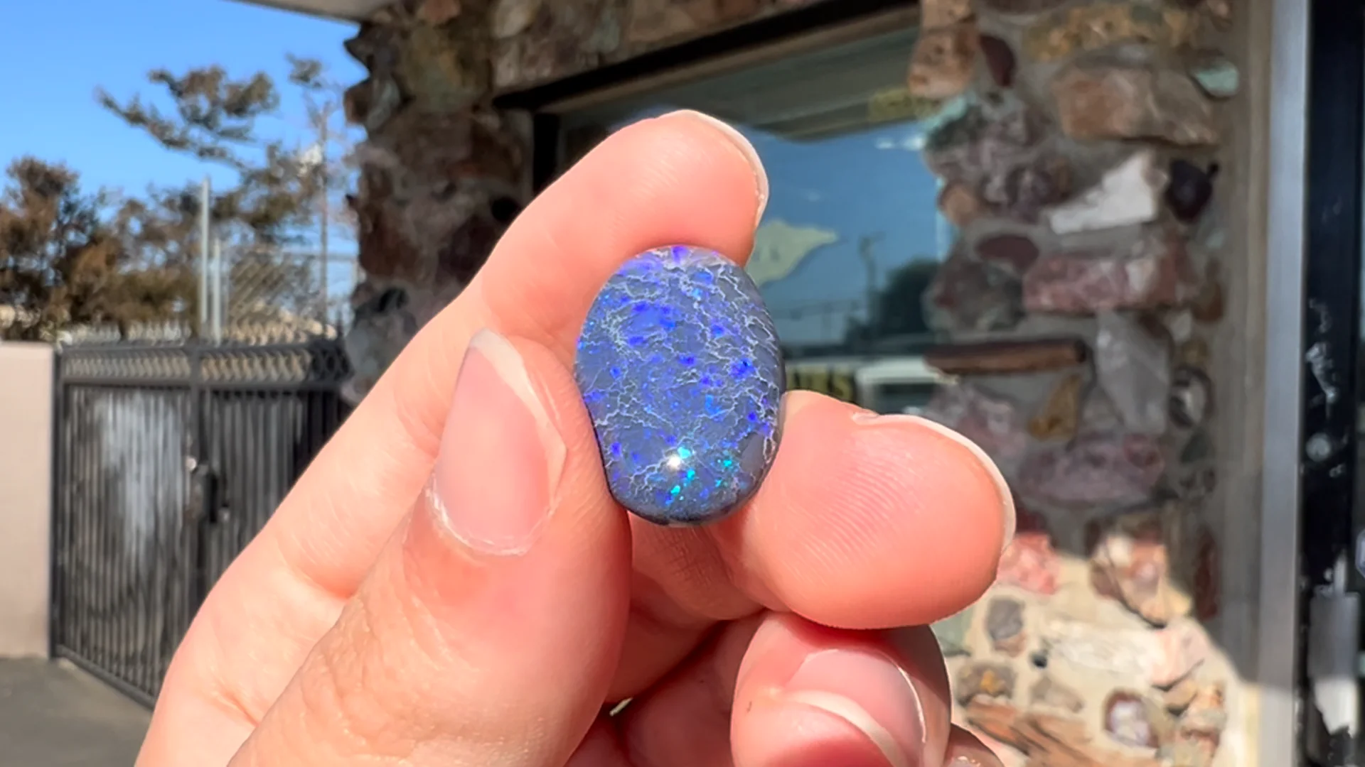 13.09ct Lightning Ridge Black Opal | Burton's – Burton's