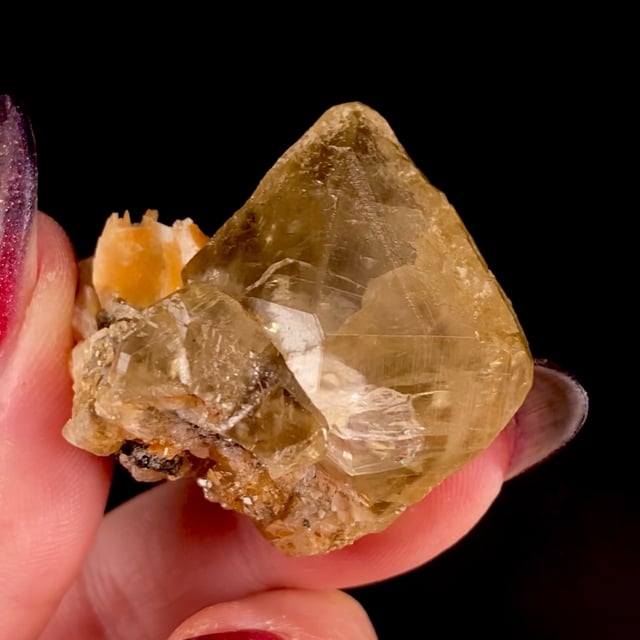 Cerussite (twin) with Baryte