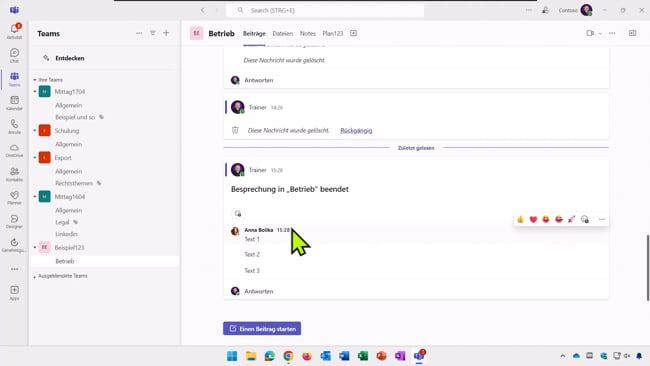 29 Tipps und Tricks zur Kommunikation Teams-Teams