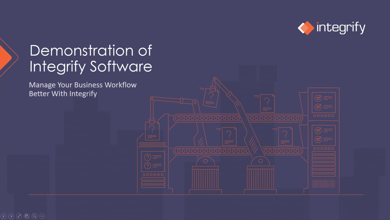Integrify Demonstration Video