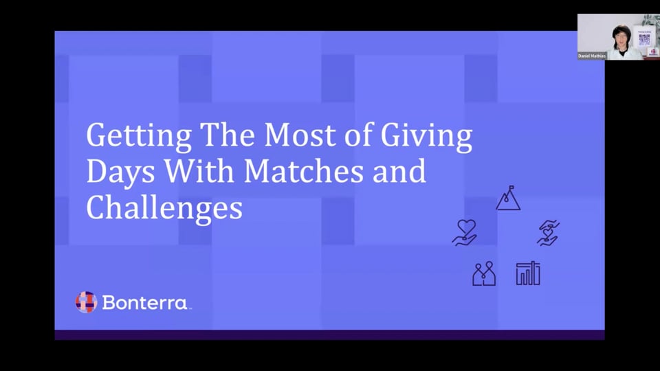 Getting the Most of Giving Days with Matches & Challenges