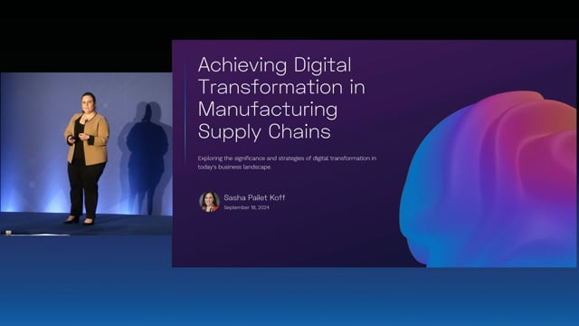 Achieving Digital Transformation in Manufacturing Supply Chains