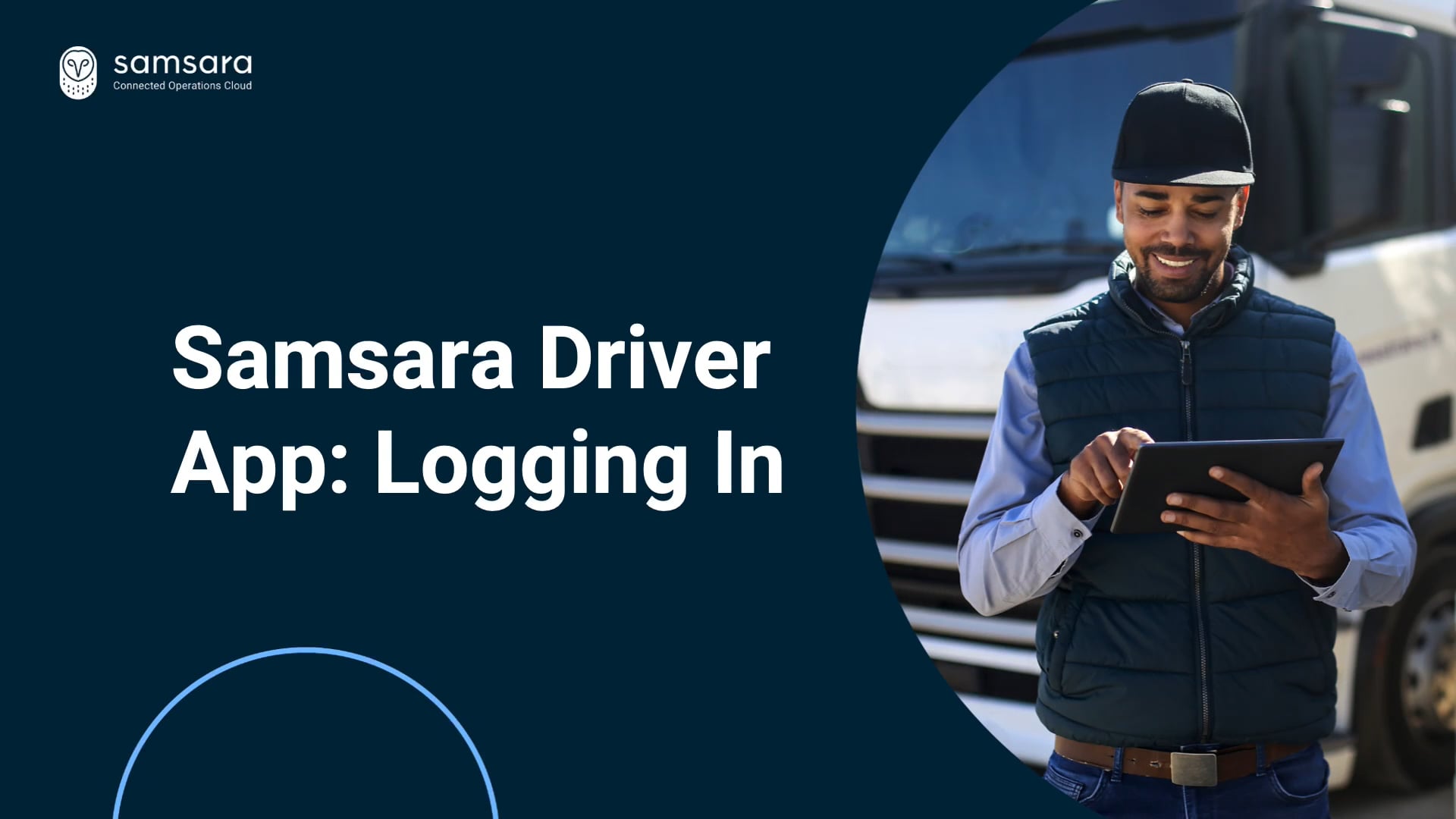 Samsara Driver App: Logging In