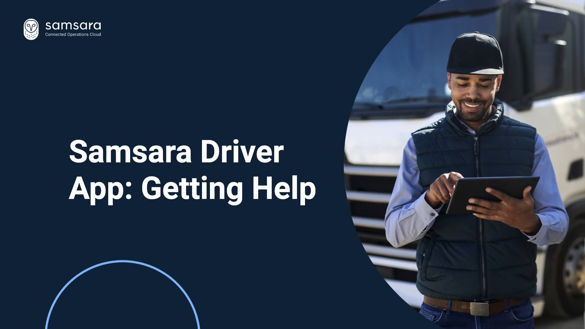 Samsara Driver App: Getting Help