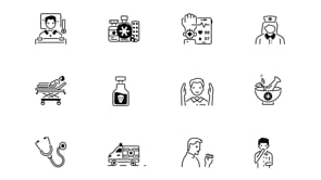 Animated Medical Icon Set, an Outline Icon by Prosymbols (Thumbnail 4 of 4)