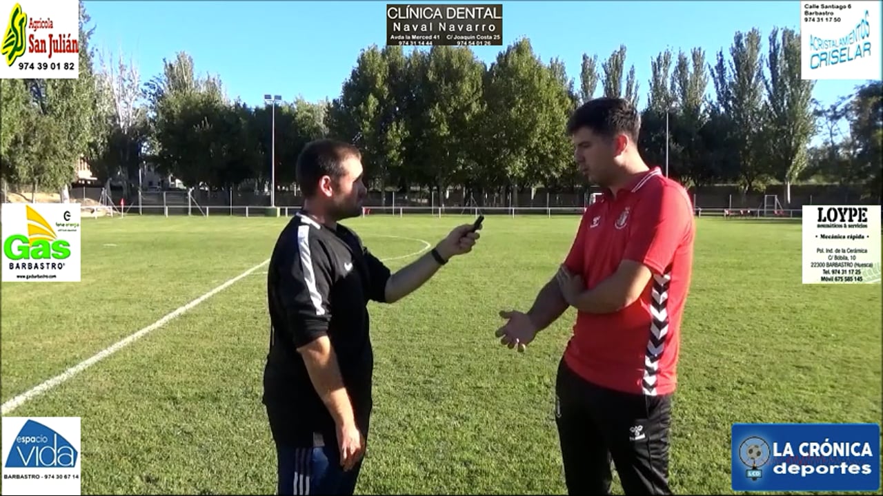 JAVI MARTÍN (Entrenador Pradillano) SP Pradillano 2-0 Illueca CF / J4 - Regional Preferente G2