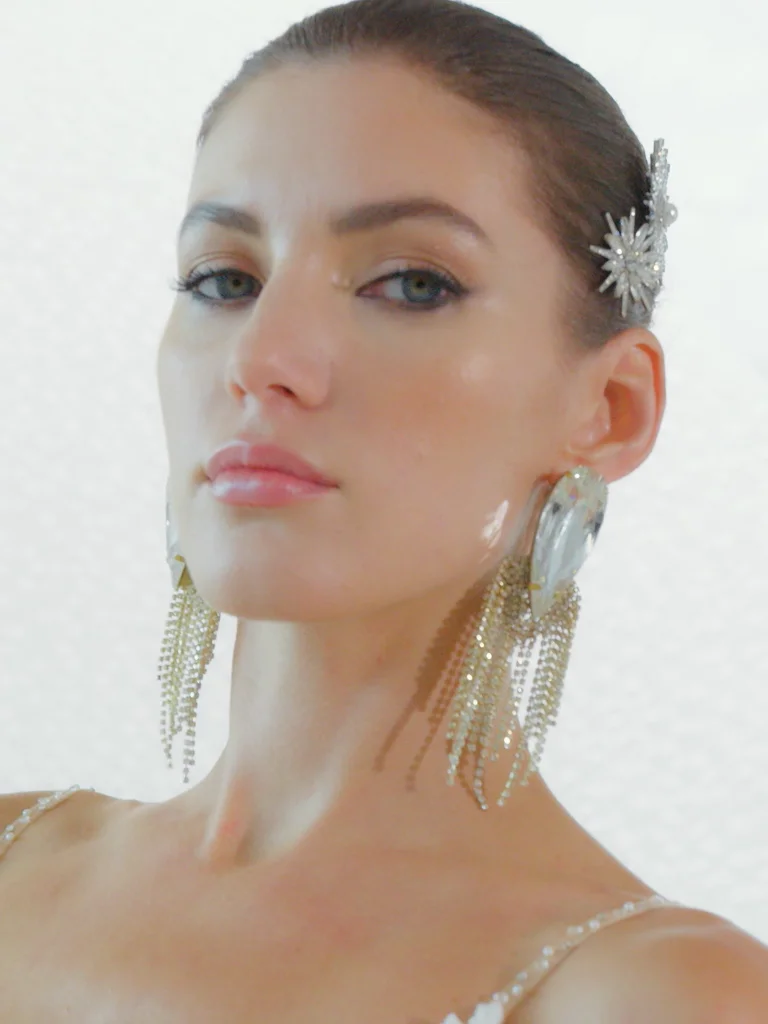 Magnifique | Square Neck Sparkly Mermaid Wedding Dress Magnifique | Square Neck Sparkly Mermaid Wedding Dress