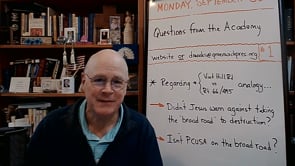 Questions from the Academy - Fall 2024 (#1)